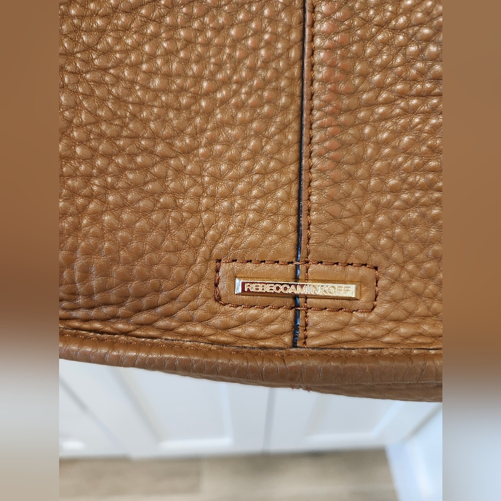 Rebecca Minkoff Brown Studded Crossbody Bag - Picture 14 of 16